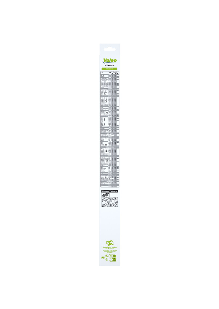VALEO VAL575551 Ablaktörlő lapát  500MM FIRST